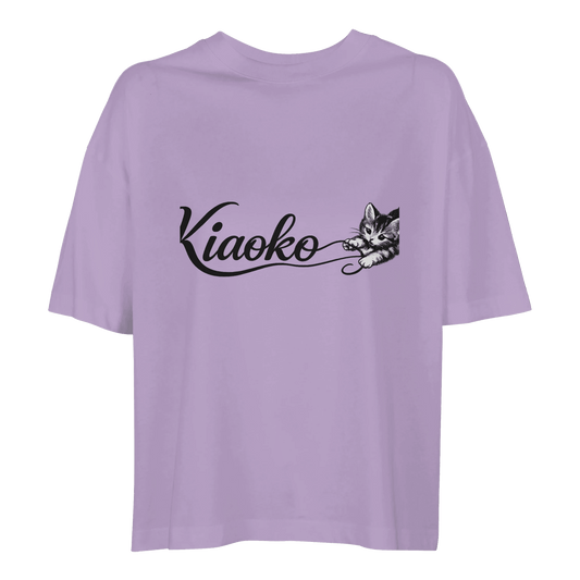 Women's Heavyweight Cropped T-Shirt | Comfort Colors 3023CL تيشيرت نسائي مقصوص راند كيووكو - Kiaoko Store متجر كيوكو