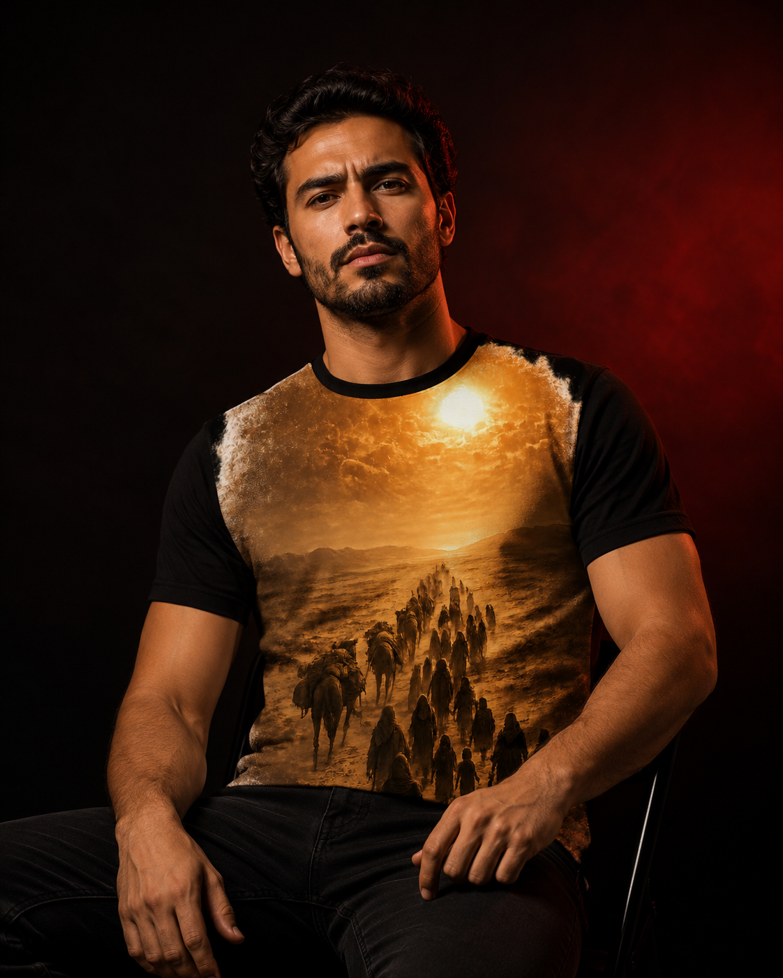 Kiaoko tshirt Muhram special 'Athar' model #10 تشيرت براند كيوكو من مجموعة محرم "أثر"