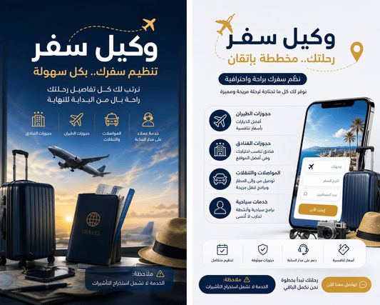 خدمة حجز واستشارة رحلات السفر Travel Coordinator - Kiaoko Store متجر كيوكو