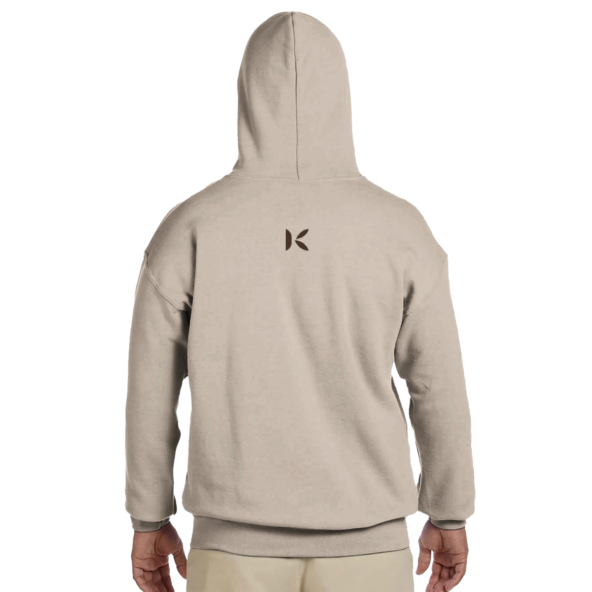 Kiaoko Classic Unisex Pullover Hoodie Arabic print cat Caramel هودي بولاوفر للجنسين كلاسك طبعة قطة كراميل - Kiaoko Store متجر كيوكو