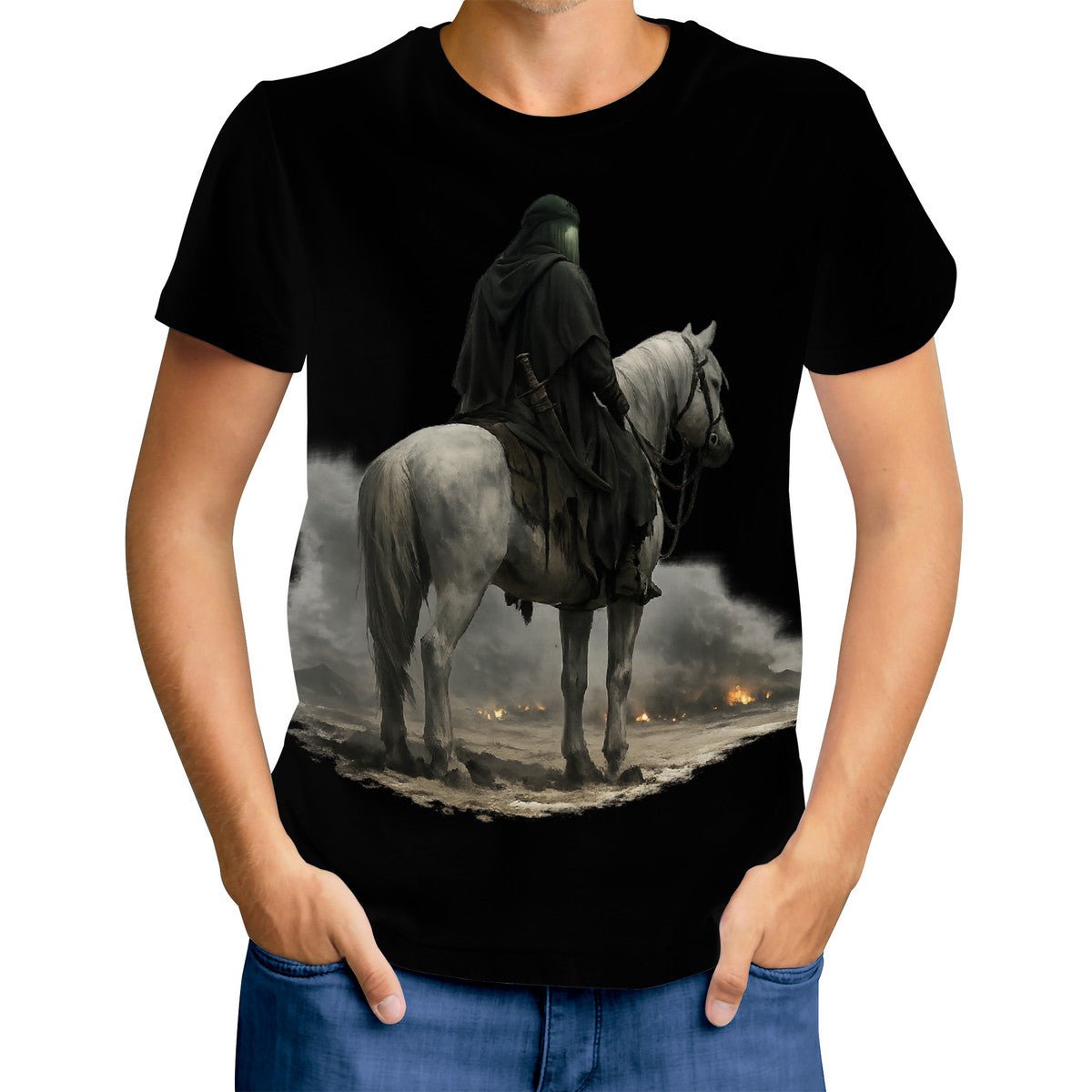 Kiaoko Muhrum special 'Athar' model 1 Crewneck T-shirt تشيرت براند كيوكو للجنسين لموسم محرم - Kiaoko Store متجر كيوكو