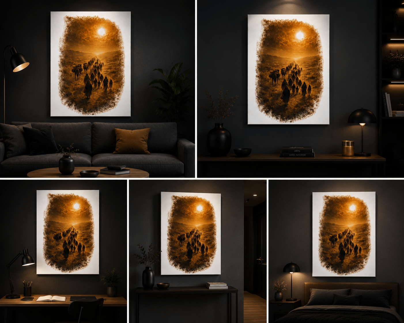Kiaoko Special 'Athar' Painting model 1 Asar أسر - لوحة كيوكو الخاصة من مجموعة أثر - Kiaoko Store متجر كيوكو