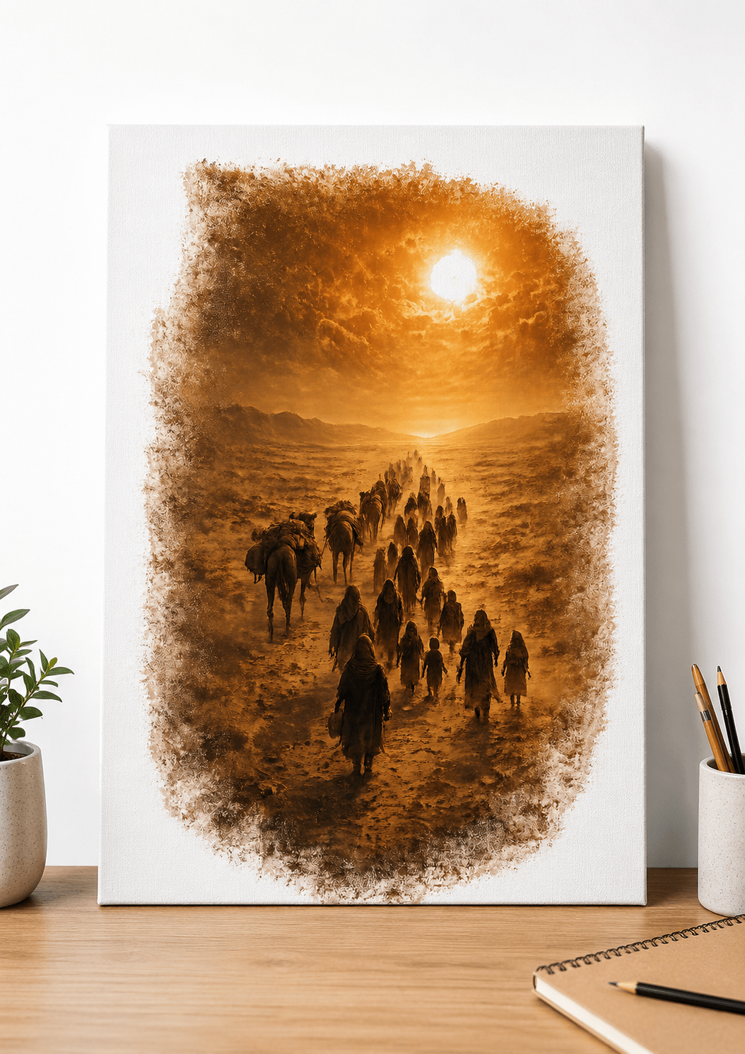 Kiaoko Special 'Athar' Painting model 1 Asar أسر - لوحة كيوكو الخاصة من مجموعة أثر - Kiaoko Store متجر كيوكو