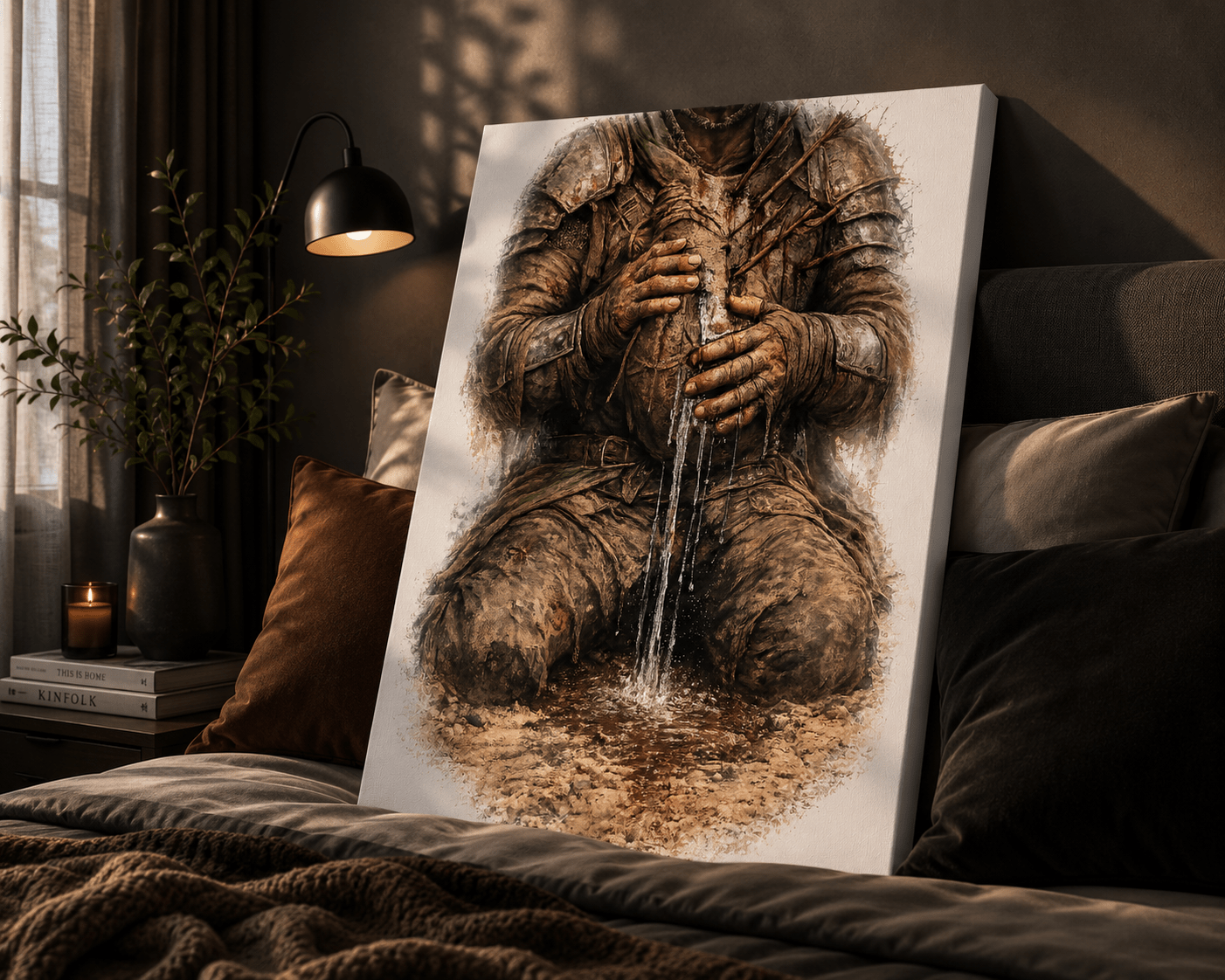 Kiaoko Special 'Athar' Painting model 2 Al Kafel"الكافل" لوحة كيوكو الخاصة من مجموعة أثر - Kiaoko Store متجر كيوكو