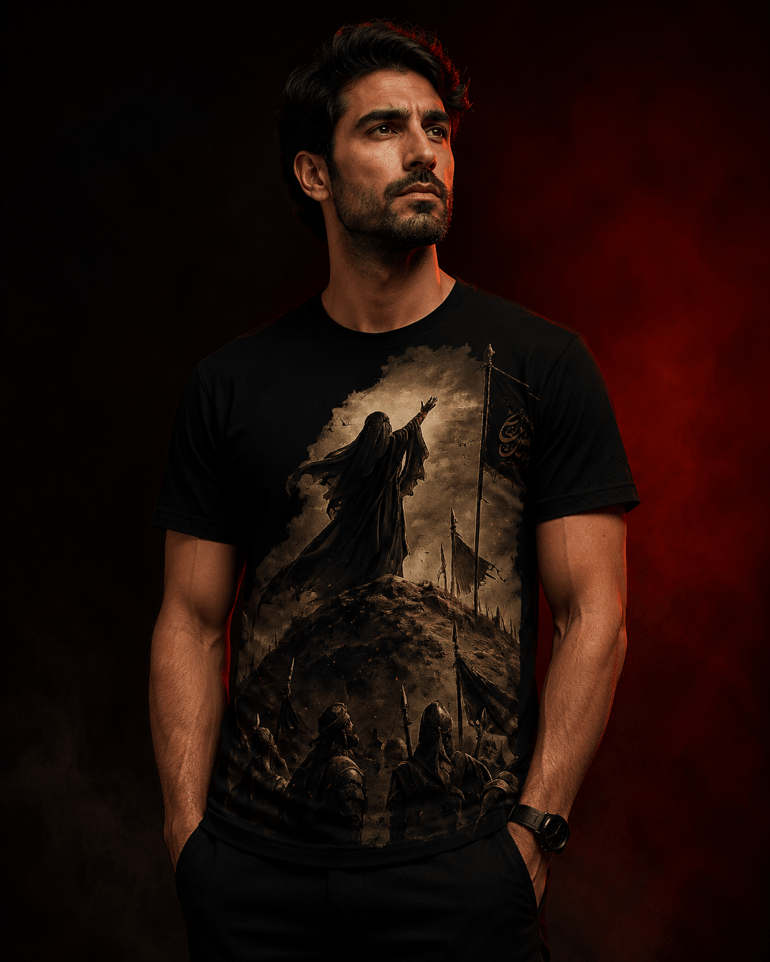 Kiaoko tshirt Muhram special 'Athar' model 2 تشيرت براند كيوكو من مجموعة محرم "أثر" - Kiaoko Store متجر كيوكو