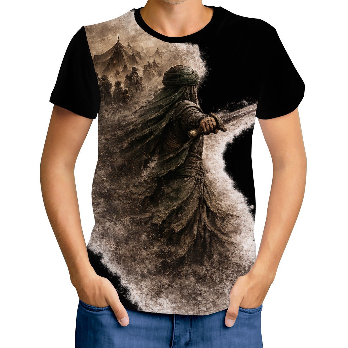 Kiaoko tshirt Muhram special 'Athar' model 9 تشيرت براند كيوكو من مجموعة محرم "أثر" - Kiaoko Store متجر كيوكو