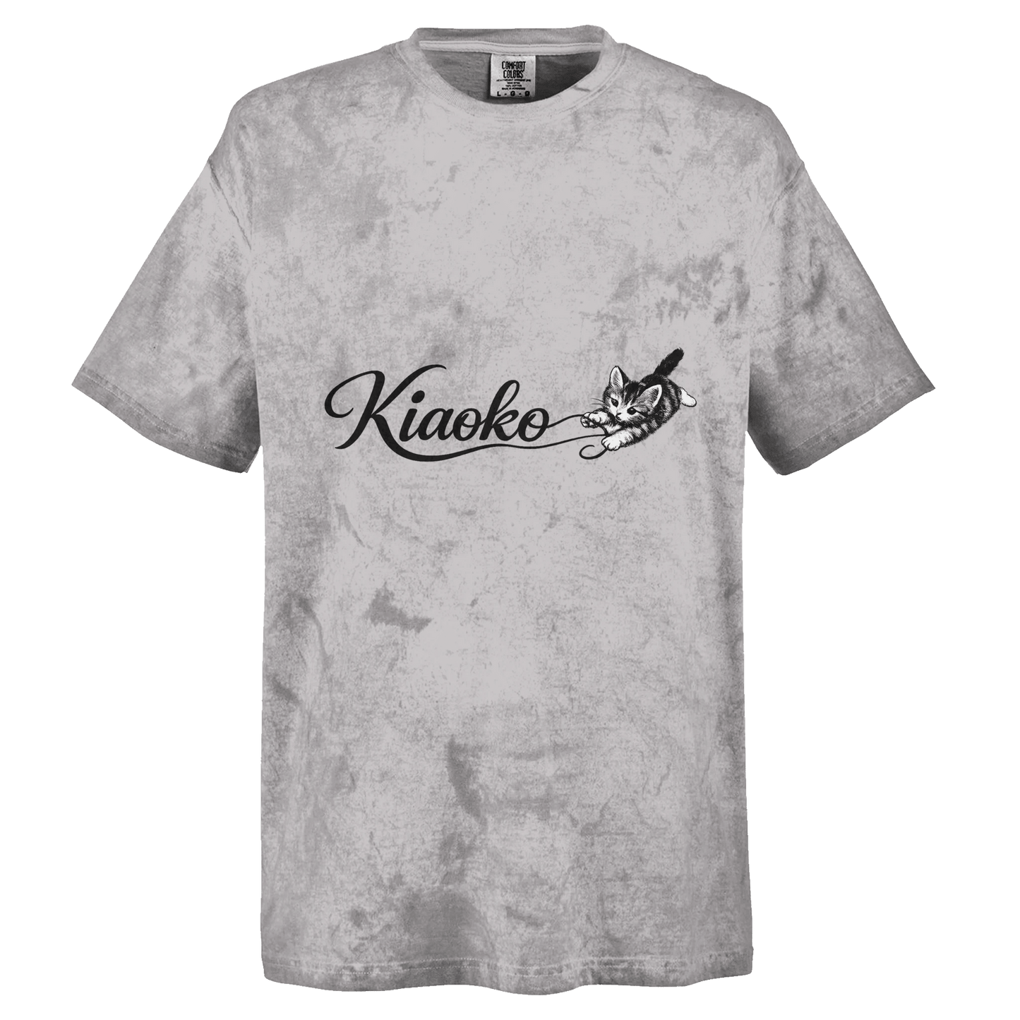 Unisex Heavyweight Tie-Dye Crewneck T-Shirt | Comfort Colors 1745 تيشيرت موحد براند كيوكو - Kiaoko Store متجر كيوكو