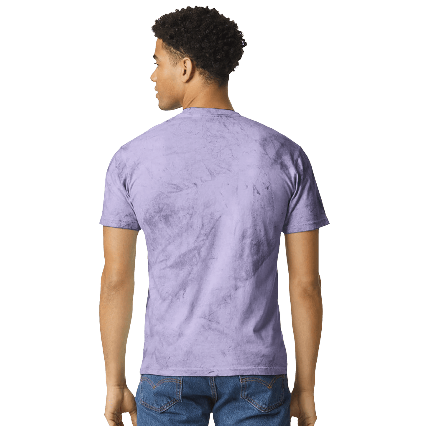 Unisex Heavyweight Tie-Dye Crewneck T-Shirt | Comfort Colors 1745 تيشيرت موحد براند كيوكو - Kiaoko Store متجر كيوكو