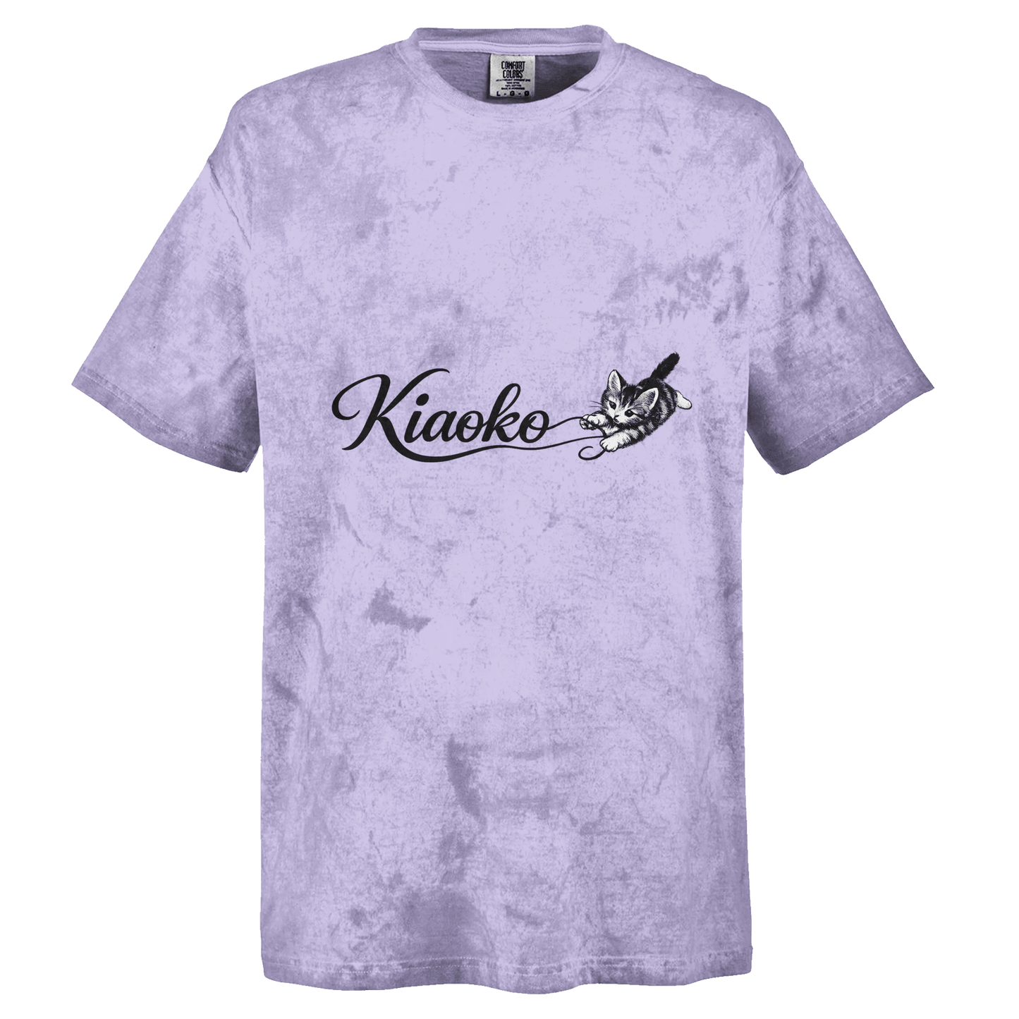 Unisex Heavyweight Tie-Dye Crewneck T-Shirt | Comfort Colors 1745 تيشيرت موحد براند كيوكو - Kiaoko Store متجر كيوكو