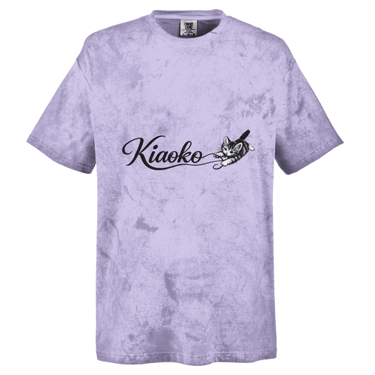 Unisex Heavyweight Tie-Dye Crewneck T-Shirt | Comfort Colors 1745 تيشيرت موحد براند كيوكو - Kiaoko Store متجر كيوكو