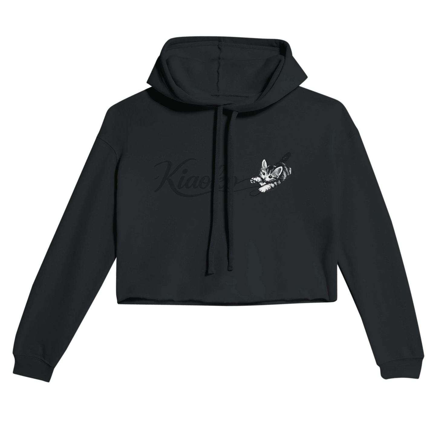 Women's Cropped Hoodie | Bella + Canvas 7502 هودي مقصوص نسائي براند كيوكو - Kiaoko Store متجر كيوكو