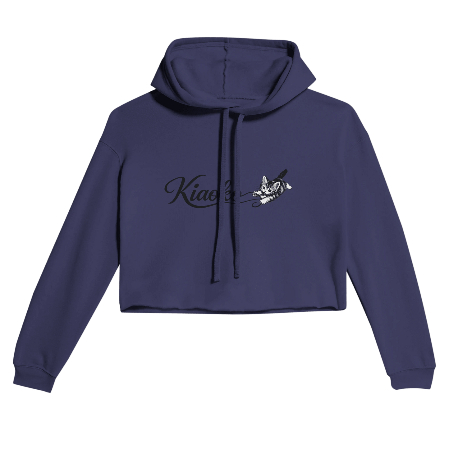 Women's Cropped Hoodie | Bella + Canvas 7502 هودي مقصوص نسائي براند كيوكو - Kiaoko Store متجر كيوكو