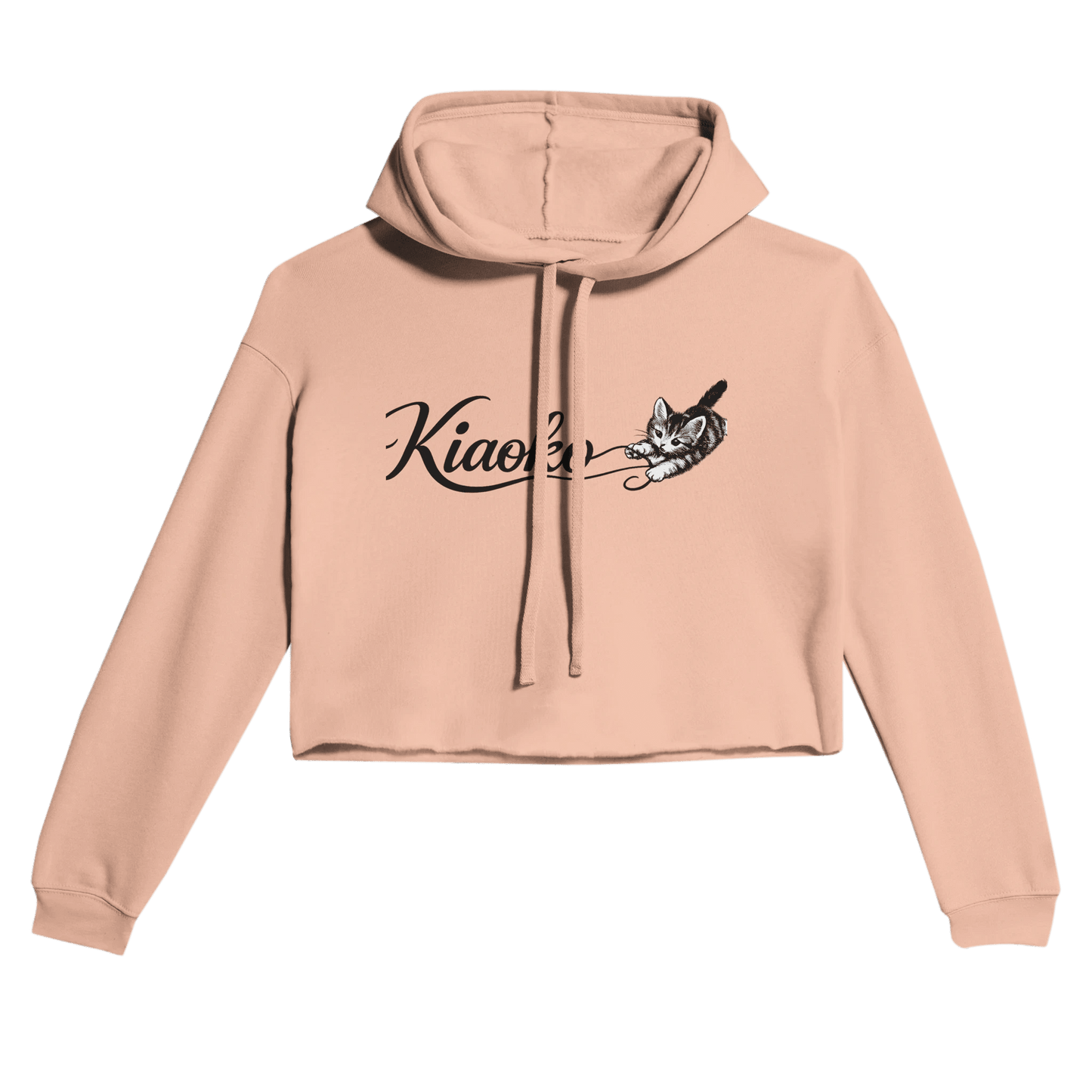 Women's Cropped Hoodie | Bella + Canvas 7502 هودي مقصوص نسائي براند كيوكو - Kiaoko Store متجر كيوكو